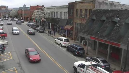 Boone Downtown Live Streaming King Street Webcam Blue Ridge Mountains NC   Large 11069 